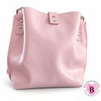 The Blossom Handbag — Blush Pink & Watercolor Florals