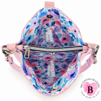 The Blossom Handbag — Blush Pink & Watercolor Florals
