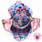 The Blossom Handbag — Blush Pink & Watercolor Florals