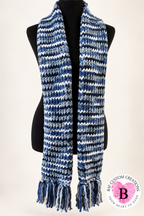 Winter Harbor — Double-Layer Knit Scarf
