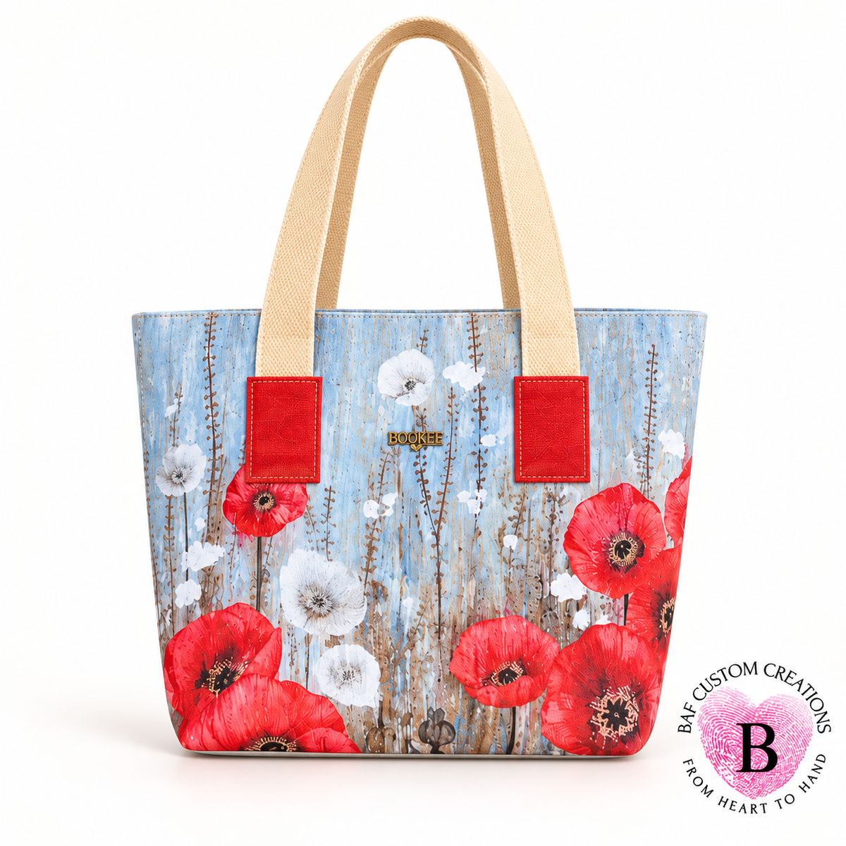Poppy Canvas Tote