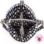 The Sterling Handbag — Gray & Harlequin