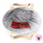 Poppy Canvas Tote