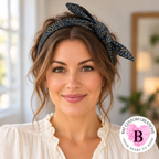 Midnight Confetti — Knotted Headband