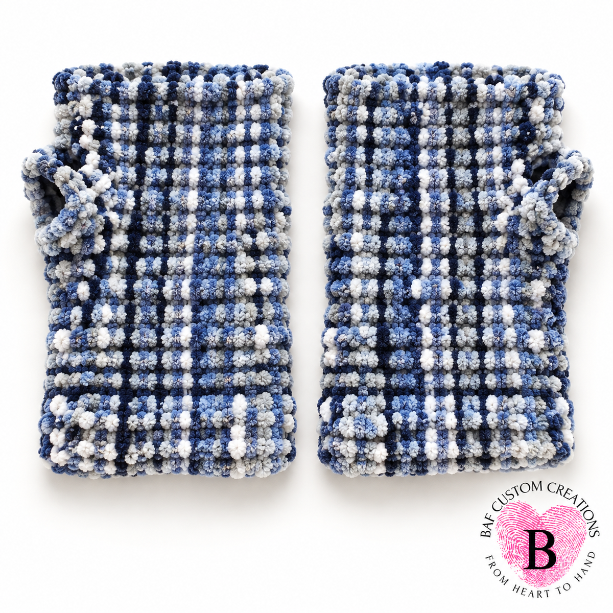 Winter Harbor — Fingerless Gloves