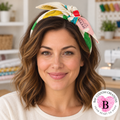 Sew Much Joy Colorful Sweaters  — Knotted Headband