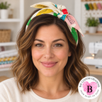 Sew Much Joy Colorful Sweaters  — Knotted Headband