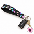 Iridescent Butterflies Key Fob